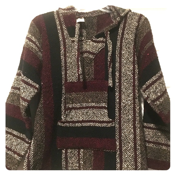 Women’s small or Junior’s sz medium Mexican Pancho - Picture 1 of 3
